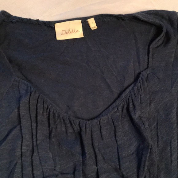 Sold!* Deletta top dark turquoise tee - Picture 2 of 3